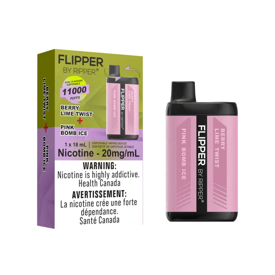 Flipper - Berry Lime Twist &amp; Pink Bomb Ice