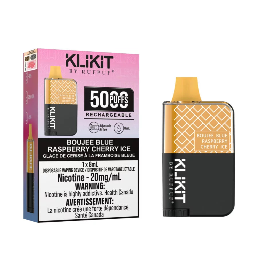 Klikit 5000 - Starter Kit  - Boujee Blue Raspberry Cherry Ice