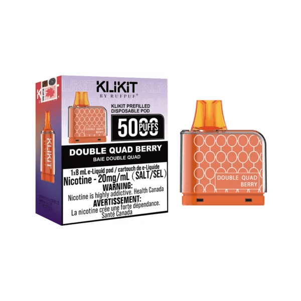 Klikit 5000 - Pod  - Double Quad berry