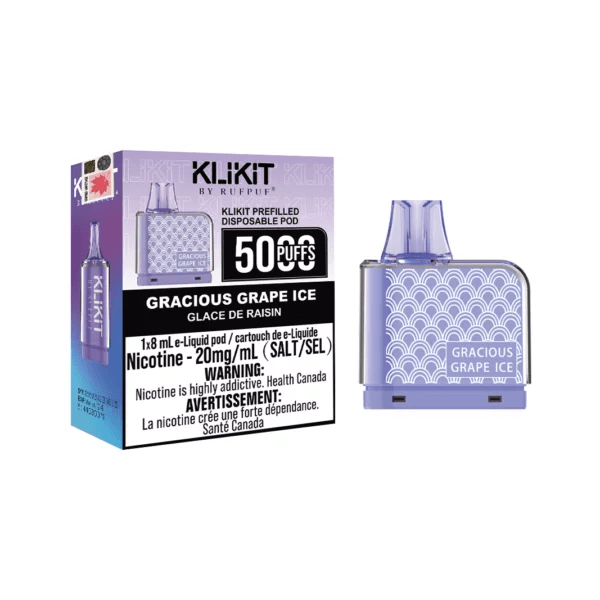 Klikit 5000 - Pod  - Gracious Grape Ice