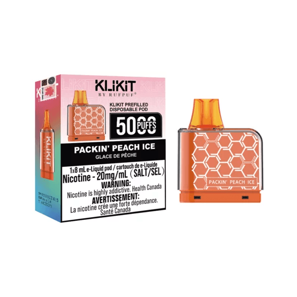 Klikit 5000 - Pod  - Packin’ Peach Ice