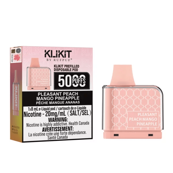 Klikit 5000 - Pod  - Pleasant Peach Mango Pineapple