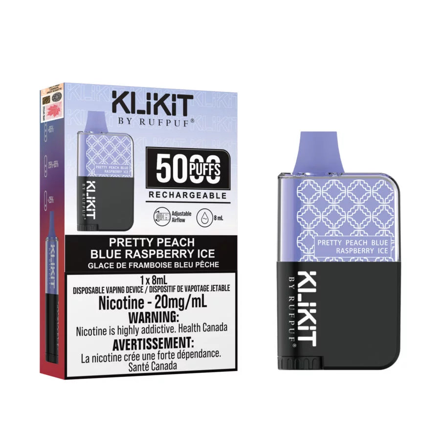 Klikit 5000 - Starter Kit  - Pretty Peach Blue Raspberry Ice