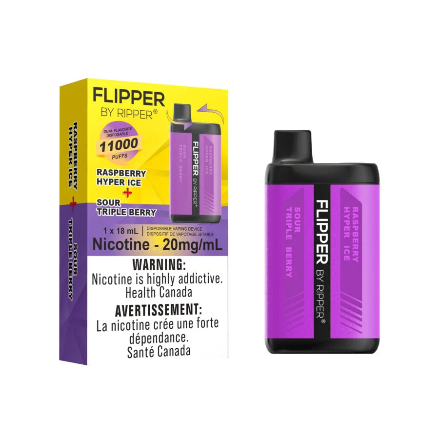 Flipper - Raspberry Hyper Ice &amp; Sour Triple Berry