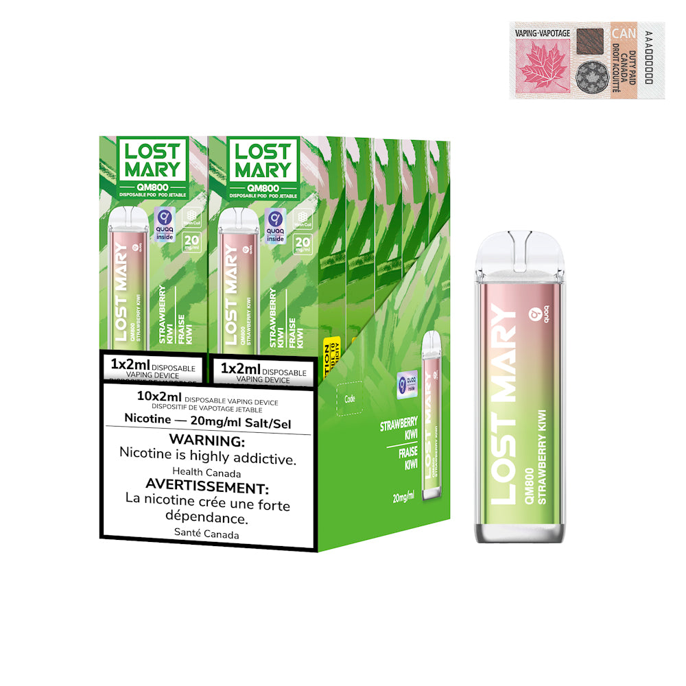 QM800 - Strawberry Kiwi - 2.0ml (20mg/mL)