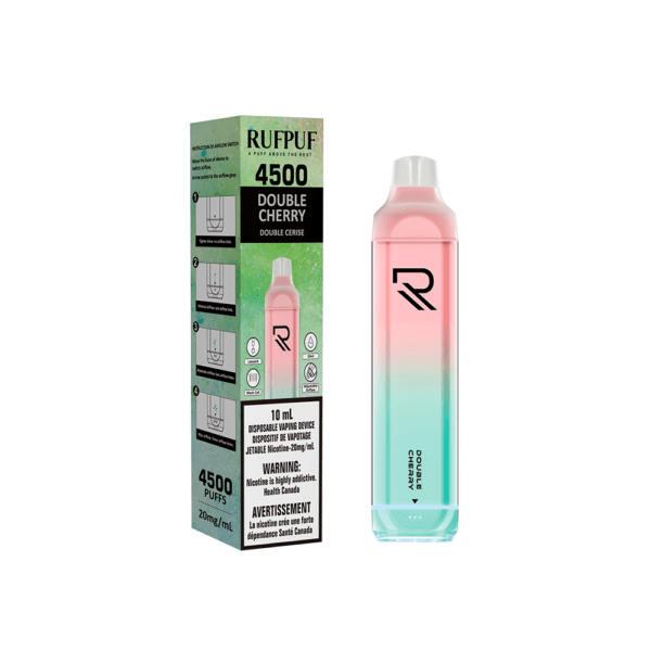 Rufpuf 4500 (Inc. Excise Tax) - Double Cherry - ChillaxVape