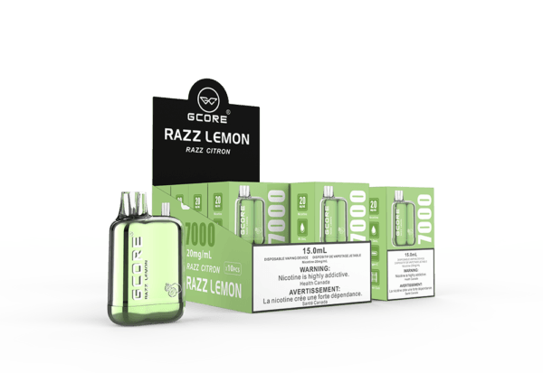 Box Mod 7000 (Inc. Excise Tax) - Razz Lemon - ChillaxVape